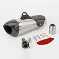 thumbnail image 1 of Motorcycle Exhaust Pipe Muffler Exhaust Link Pipe For R25 ZX-6R For Ninja 650 GSXR750 Z900 Cbr650rr F5 R6 Mt07, 1 of 3