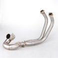 thumbnail image 1 of Motorcycle Exhaust Pipe Muffler Front Middle Link Pipe System For Kawasaki Z650 2017-2018 For Kawasaki Ninja 650 2017-2018 Slip-on, 1 of 5