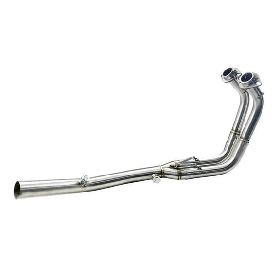 Motorcycle Exhaust Pipe Muffler Full Systems Front Middle Link Pipe For Kawasaki For Ninja 400 Z400 2023 2024
