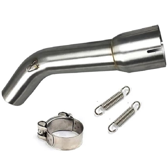 Motorcycle Exhaust Pipe Muffler Modified Middle Link Pipe Slip On For Yamaha YZF FZ1 FZ1N FZ1000 2006-2015