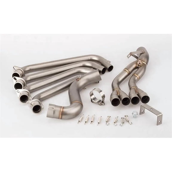 Motorcycle Exhaust Pipe Stainless Steel Full System Front Link Pipe Slip-on For CBR650R CB650R 2014-2019