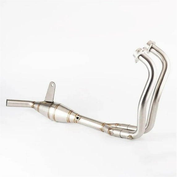 Motorcycle Exhaust Pipe Stainless Steel Link Front Pipe For Yamaha YZF ...