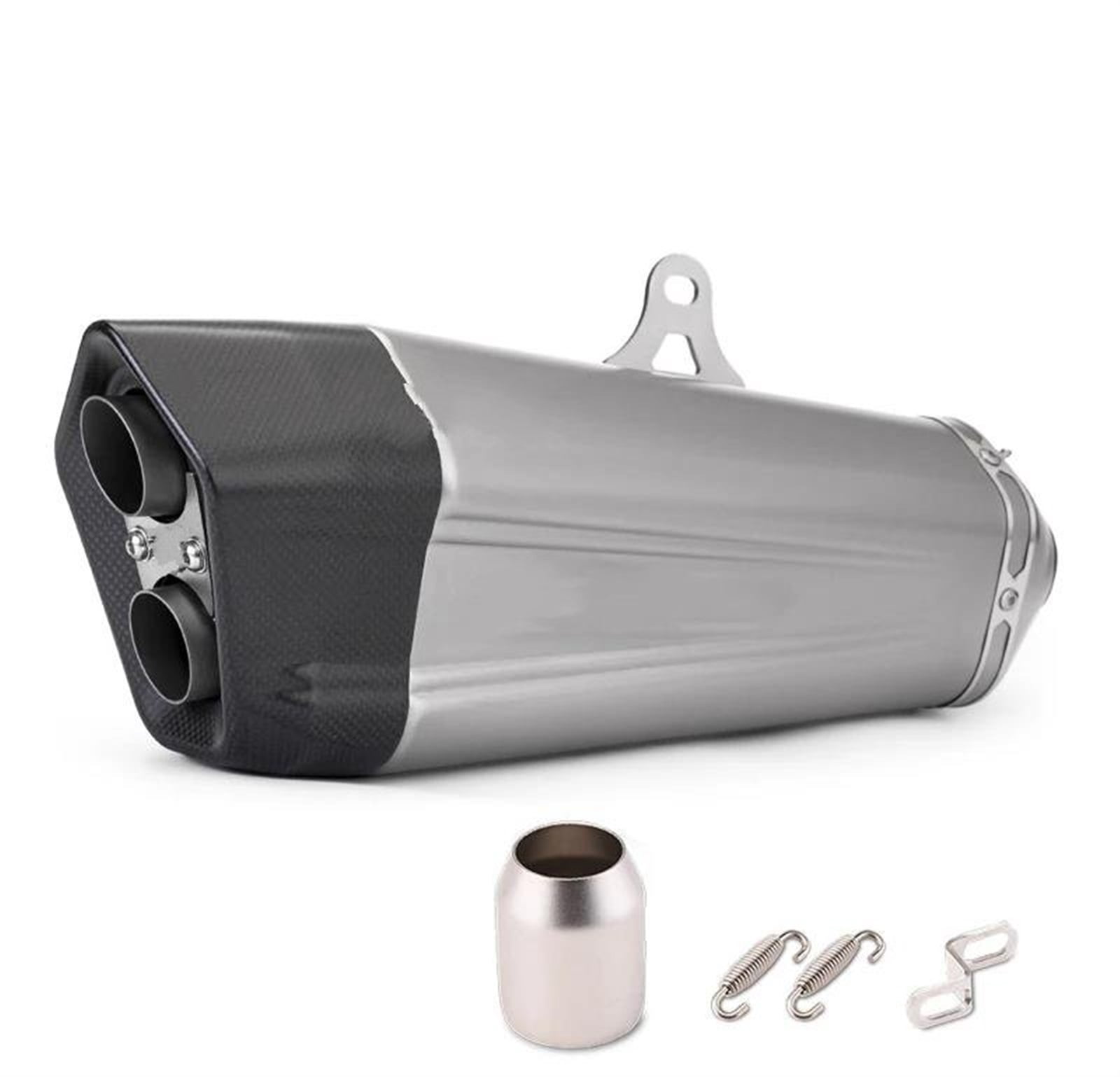 Motorcycle Exhaust Pipe System Link Pipe 51mm Muffler For Z750 Z900 For Ninja 400 Z800 S1000RR GSX 250R