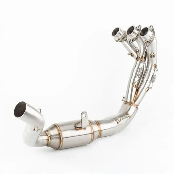 Motorcycle Exhaust Pipe System Link Pipe Exhaust Pipe Accessories For Yamaha MT-09 FZ-09 2021 2022 2023