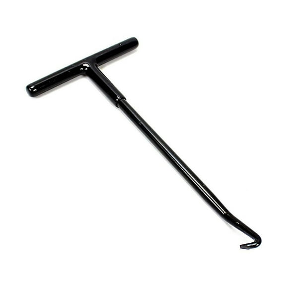 Motorcycle Exhaust Spring Hook Exhaust Pipe Spring Wrench Puller Installer Hook Tool T Shaped Handle with Rubber Coating