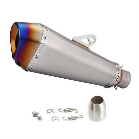 Motorcycle Exhaust System Link Pipe 51mm Muffler For Yamaha R15 Tmax 500 FZ6 CB400 Er6n Cb650 R3 R25 MT07