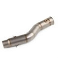 thumbnail image 1 of Motorcycle Exhaust System Middle Link Pipe Connecting Tube Slip On For Yamaha R1 2009 2010 2011 2012 2013 2014, 1 of 5