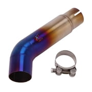 Motorcycle Exhaust System Middle Link Pipe Slip On For Suzuki GSX750 GSX-S750 BK750 GSXS750 GSX S750 2018-2022
