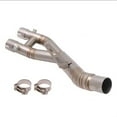 thumbnail image 1 of Motorcycle Exhaust System Modify Middle Pipe Connect Original Muffler Slip On For Yamaha YZF-R1 R1 R1M MT10 2015-2024, 1 of 12