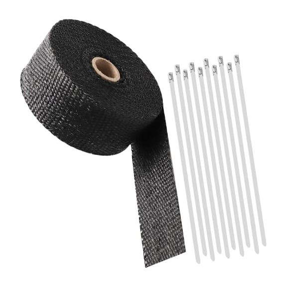 Motorcycle Exhaust Thermal Tape Sports Muffler Wrap Heat Shield Heat Insulation for Pit Dirt Bike