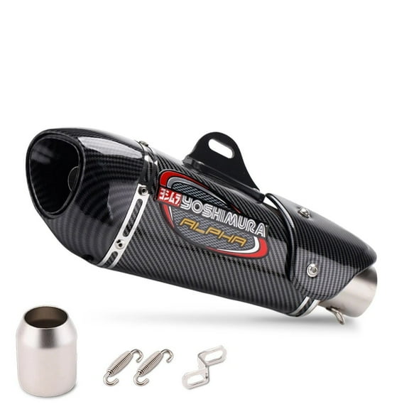 Motorcycle Exhaust YOSHIMURA Alpha Carbon DB Killer Muffler Escape Link Pipe For YAMAHA R1 R3 R6 NINJA400 656 Z900 CBR600 500