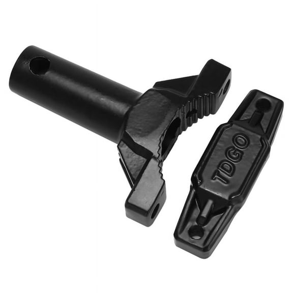 Motorcycle Extension Bar Bracket Motorbike Off-Road Spotlight Fork Handle Bracket Fixed Lamp Holder,1* Shock absorption extension bracket 2* screw 2* Gasket,Black