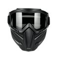 thumbnail image 1 of Motorcycle Face Mask Full Face,Dirt Bike Goggles Motocross,ATV,Offroad,Riding Racing Windproof Goggles for Men Women,Full Face Mask Motorcycle Helmet, 1 of 2