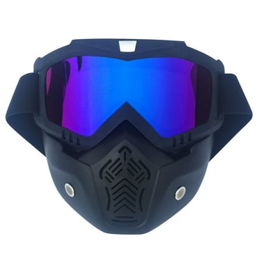 Motorcycle Face Mask Full Face,Outdoor Riding Windproof Goggles,Dirt Bike Goggles Motocross, ATV, Offroad, Riding Racing Goggles for Men Women