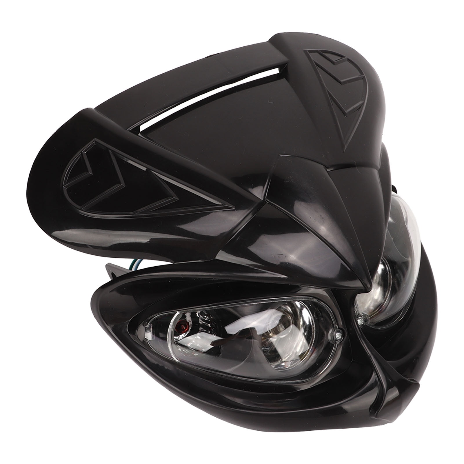 Motorcycle Fairing Head Lamp 12V Dual Headlight High Low Beam Replacement for FEagle Apollo CRF Pit Dirt Bike Motocross