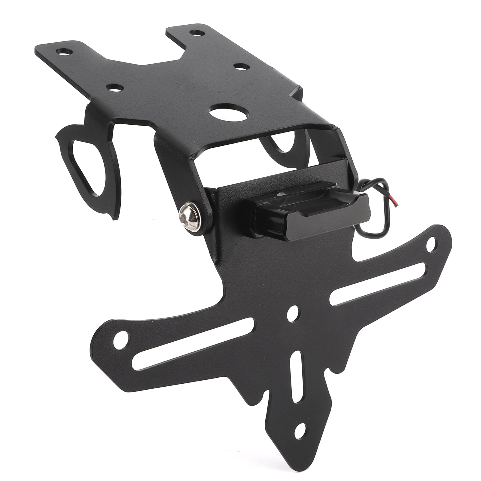 Motorcycle Fender Eliminators License Plate Holder W/LED Light Fit for