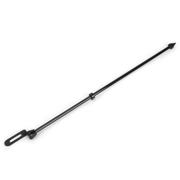 Motorcycle Flagpole Mount, Professional Stainless Steel Flag Pole Holder For Luggage Rack For Motorcycle Black