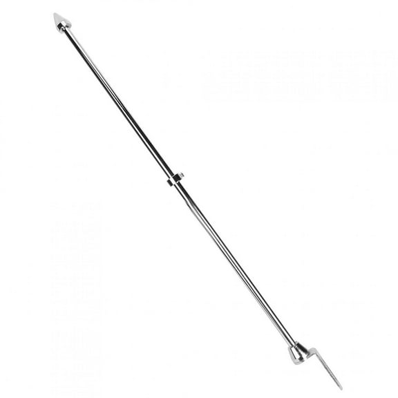 Motorcycle Flagpole Mount, Stainless Steel Flag Pole Holder Universal Practical For Motorcycle For Luggage Rack Silver