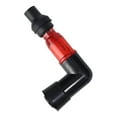 thumbnail image 1 of Motorcycle Flash Spark Plug Cap, 90 Degree Universal Ignition, Waterproof and Dustproof, ABS Material, Enhances Engine Performance, 1 of 9