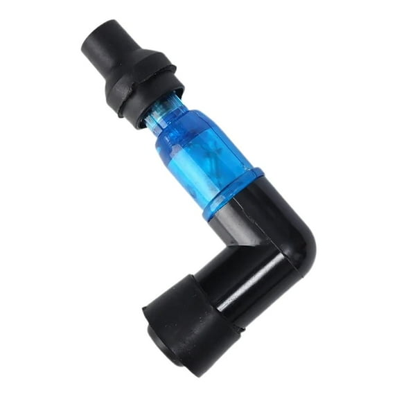Motorcycle Flash Spark Plug Cap - Universal 90 Degree Ignition Cap for Moto
