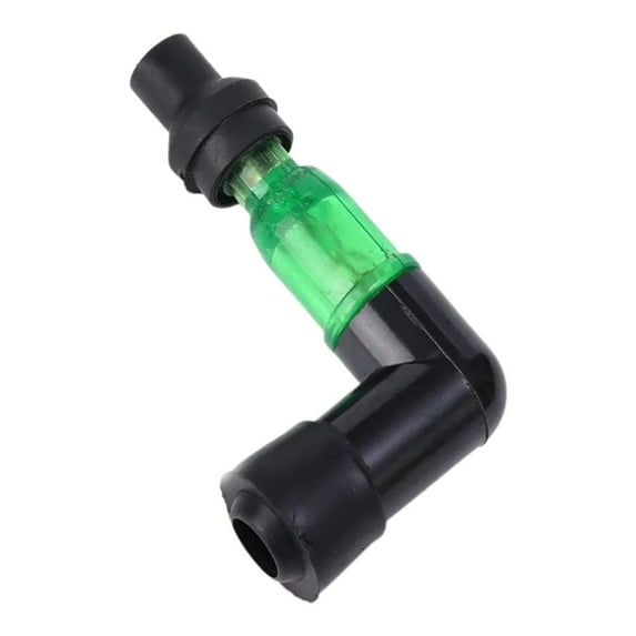 Motorcycle Flash Spark Plug Cap, Universal 90 Degree Ignition, Waterproof and Dustproof, ABS Material, Enhances Engine Performance