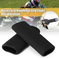 thumbnail image 1 of Motorcycle Foam Anti-Vibration Comfort Handlebar Grip Cover For Honda BMW 2PCS, 1 of 5