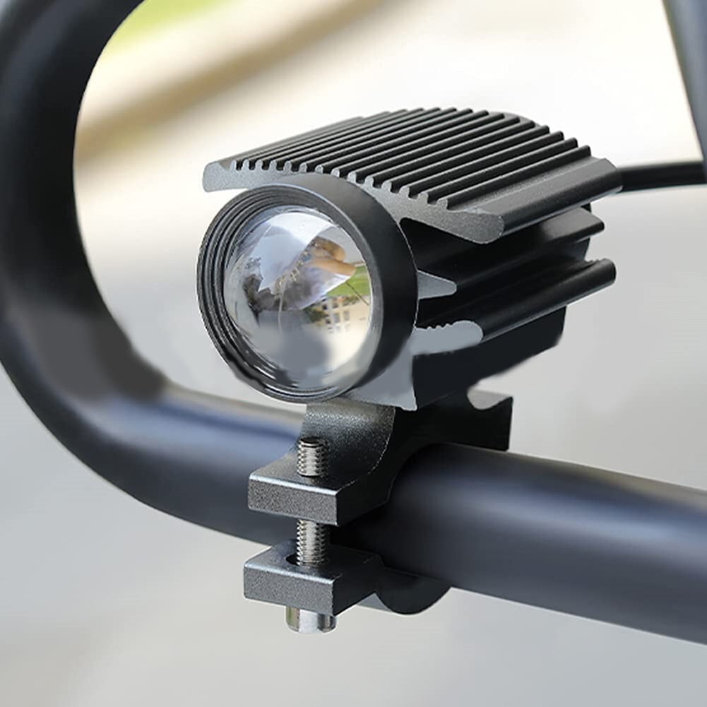 Motorcycle Fog Light Car Dual Color Led Headlight Spotlights Projector