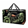 thumbnail image 1 of Motorcycle Foldable Reusable Oxford Cloth Laundry Basket - Large Capacity Shopping Basket, Laundry Bag, Toy Basket, 1 of 7