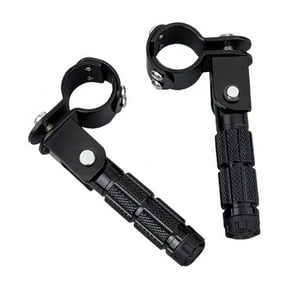Motorcycle Foot Peg Foldable,Folding Passenger Foot Pegs with Aluminum for Electric Motor Bicycle ATV,Universal Motorcycle Mini Folding Rearsets Footrest Footpegs Foot pegs Pedal