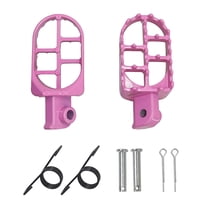 Motorcycle Foot Pegs Rests Footpegs For Yamaha PW50 80 TW200 for XR50R CRF50 CRF70 CRF80 CRF100F Motorbike Chinese Dirt Pit Bike