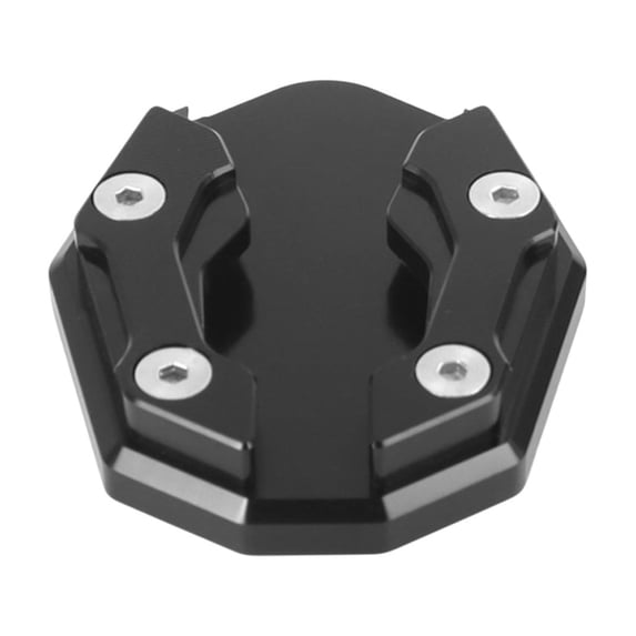 Motorcycle Foot Support Pad, Aluminum Alloy Pedal, Universal Side Support Frame with Non-Slip Seat Cushion, Spacious Stable Design, Durable Lightweight and Easy Installation