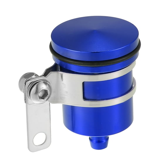 Motorcycle Front Brake Master Cylinder Brake Clutch Fluid Reservoir Oil Tank Cup for Yamaha for Kawasaki for Honda Blue