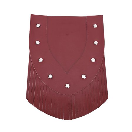 Motorcycle Front Fender Mud Flap With Tassel Motorcycle Modification Accessories(red)