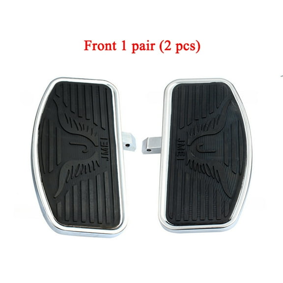 Motorcycle Front Footrest Footboard Wide Foot Rider Driver Foot Rest Floorboard Adjustable For Harley Sportster 883 Softail Dyna