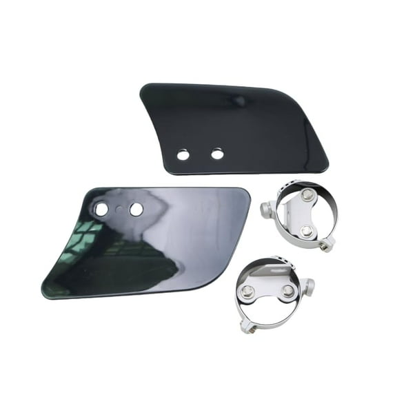 Motorcycle Front Fork Air WindShield Windscreen Deflector for Honda Shadow for Kawasaki for Yamaha for Suzuki Plastic