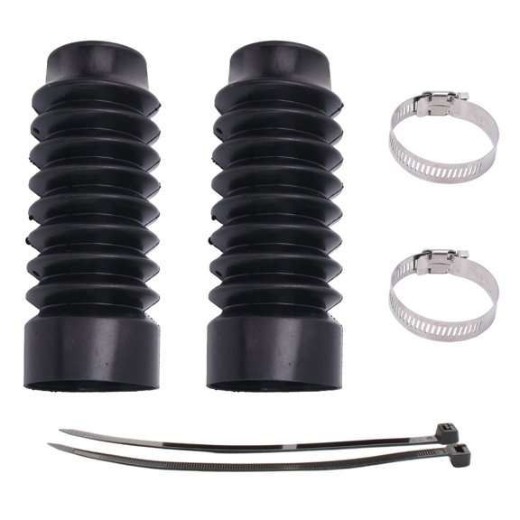 Motorcycle Front Fork Boots for CMX500 and CM300, Rubber Bellows Gaiters That Cover the Suspension Area Mud, Water, and Road Grime
