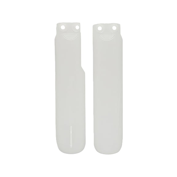Motorcycle Front Fork Protectors Guards Covers Set Black White Choices Ensures Maximumly Protective On Dirt Bikes 1 Pair