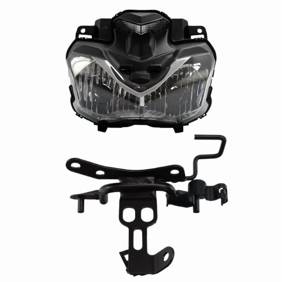 Motorcycle Front Headlight Lamp Assembly Clear Lens For Kawasaki Z900 Z 900 2017-2019