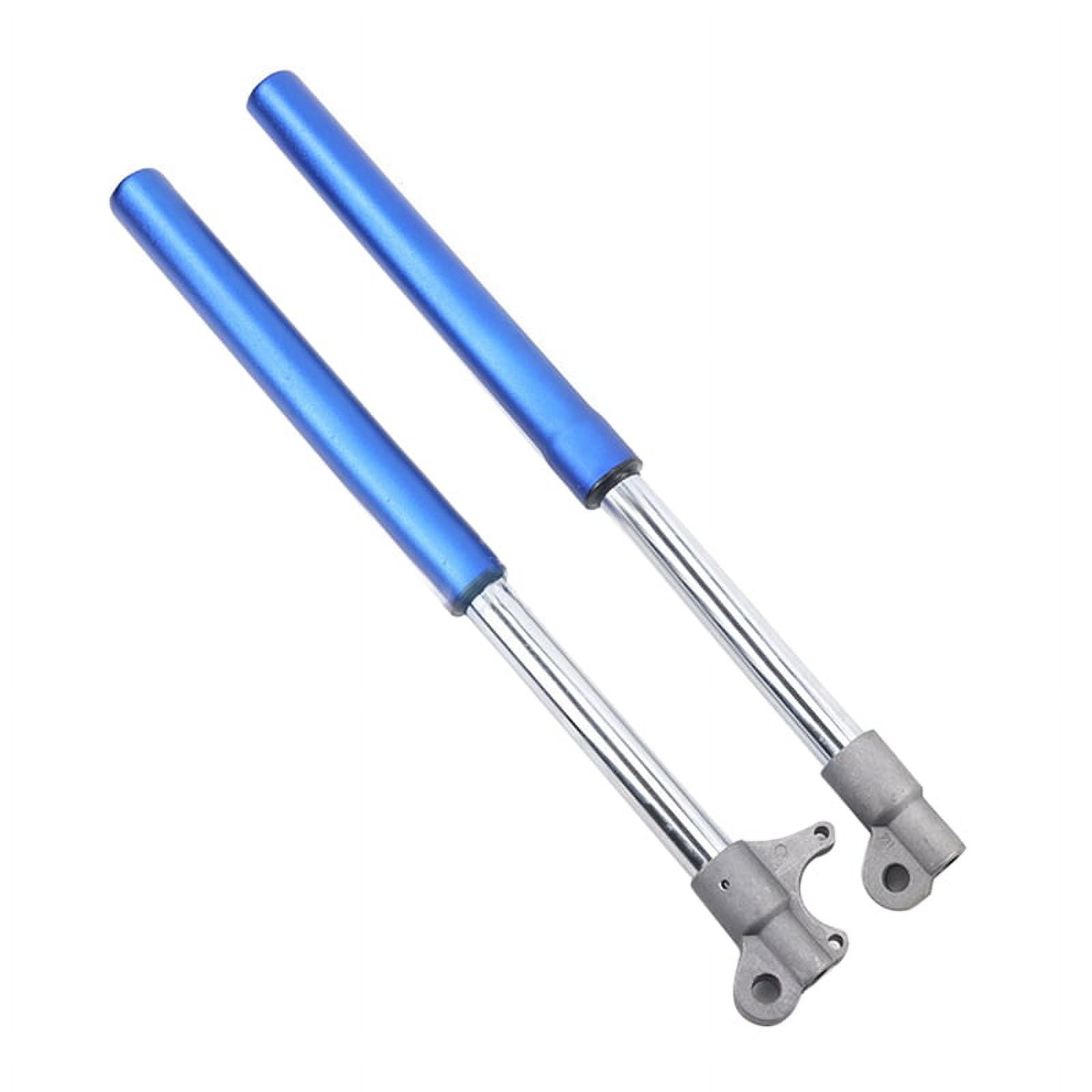 Motorcycle Front Inverted Fork Shock Absorption for China 47cc 49cc Mini Motorcycle Pit Bike Motocross Accessorie,Blue
