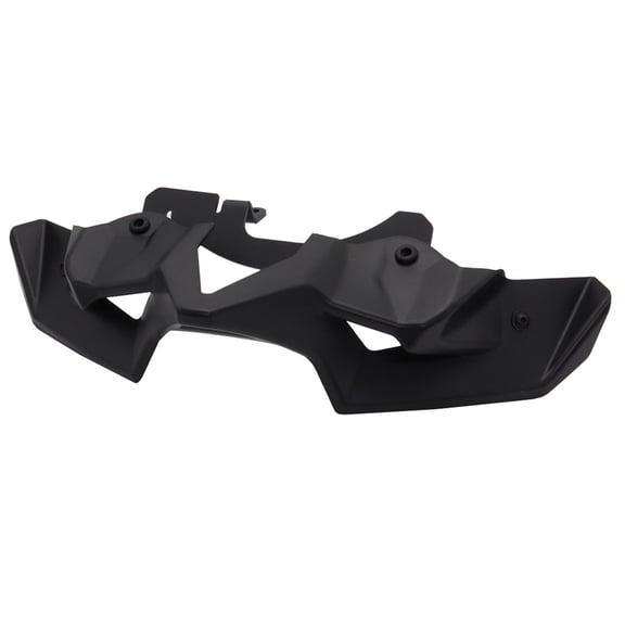 Motorcycle Front Lip Spoiler Blows Deflector Motorcycle Downforce Wing Simple Installation ABS for Enhances Stability