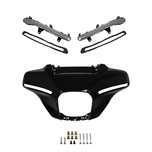 Motorcycle Front Outer Fairing Turn Signal Lights For Harley CVO Street Glide 2023-2024 Street Glide 2024
