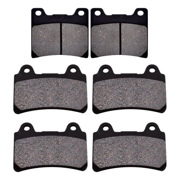 Motorcycle Front Rear Brake Pads Brake Disks For YAMAHA FZR 750 Genesis RU/RT 1987-1988,YAMAHA TDM 850 D/E ,YAMAHA FZR 1000 Genesis T/U/W 1987-1989,YAMAHA FJ 1200 W 1989-1990, FJ 1200 A 1990-1992