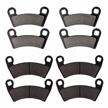 Caltric Rear Sintered Brake Pads For Polaris RZR XP 900 2011-2014 - 2 Pack