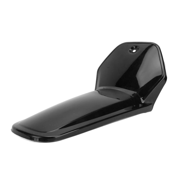 Motorcycle Front Splash Guard Heavy Duty ABS Plastic Dirt Bike Mudguard Universal Front Tire Mudflap Shield Protector Compatible with PW80 PY80 Coyote 80cc Black (15.7 x 8.6 in / 40 x 22 cm)