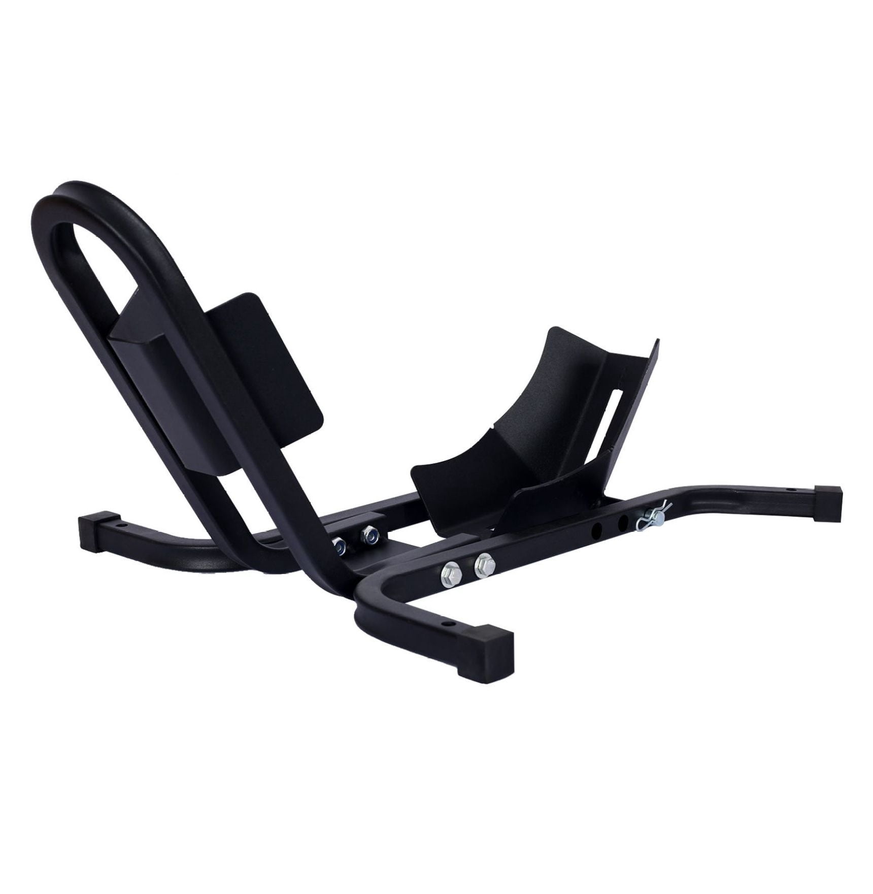 Motorcycle Front Tire Chock, 1200 lbs Heavy Duty Wheel Stand, Black ...