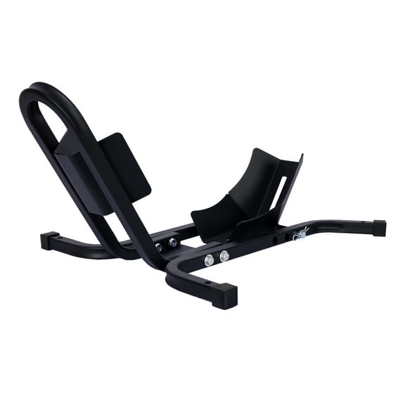 Motorcycle Front Tire Chock, 1200 lbs Heavy Duty Wheel Stand, Black Motorbike Front Chock for 17"-21" Wheels, High-Grade Steel Trailer Stand