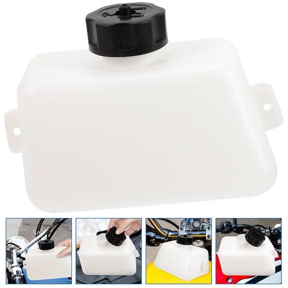Motorcycle Fuel Tank Mini Bike Small Gas Tank Gas Jar Compatible with 2 Stroke 49cc 47cc 43cc
