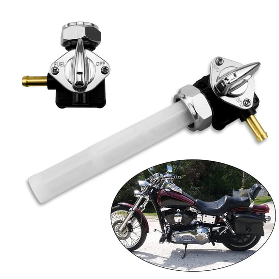 Motorcycle Fuel Valve Petcock for Harley FLST FXST FLT FXD 1995-2001 1340Cc
