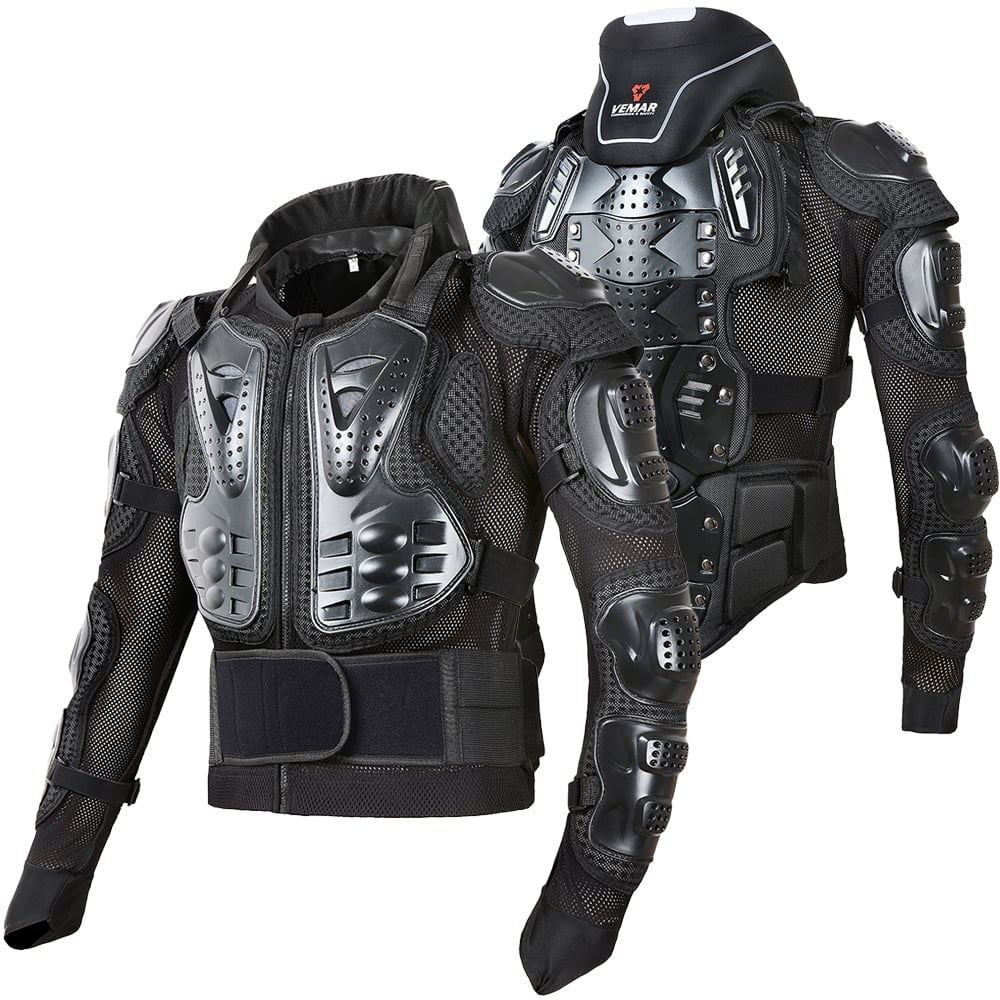Motorcycle Full Body Armor Chest Back Protector Moto Body Armor Guard