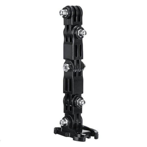 BEST_Black (A) $ For GoPro hero6/5/4 motorcycle helmet chin extension fixed bracket Xiaoyi 4k DJI camera